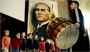 Ataturk always looks angry