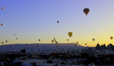 Hot Air Balloons at Sunrise - Kappadokya