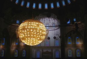 Interior of the Kocatepe Mosque (Ankara)
