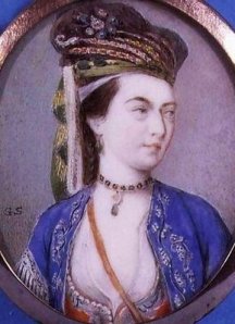 Lady Montague wearing her Turkish Turban