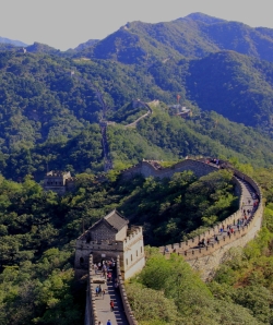The Mutianyu Section of the Restored Great Wall