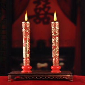 The Dragon and Phoenix Candles