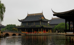 One of the Buildings of the Quanfu Temple Structure - Zhouzhuang