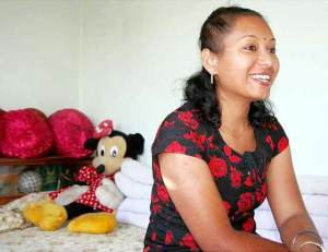Rashmila Shakya as a Normal Nepali Woman