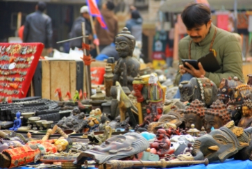 Durbar Square vendors