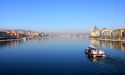 You can almost hear Strauss as you sail along the Blue Danube...