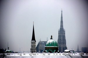 Vienna & St. Stephen's Church (in the distance)