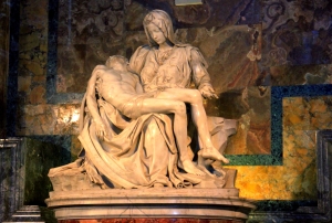 His isn't the Only Pieta, but it is the Most Famous