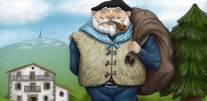 Olentzero, the Basque Santa Claus (he's a miner)