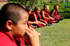Some Monks Listening to their Teacher