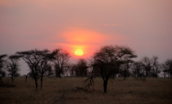 But nothing can ruin such a beautiful African sunset!